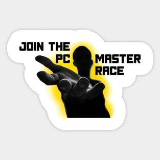 Join The PC Master Race Sticker
